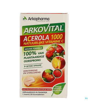 Arkovital acerola 1000    tube comp 2x15