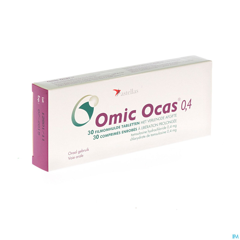Omic ocas impexeco comp 30 x 0,4 mg pip