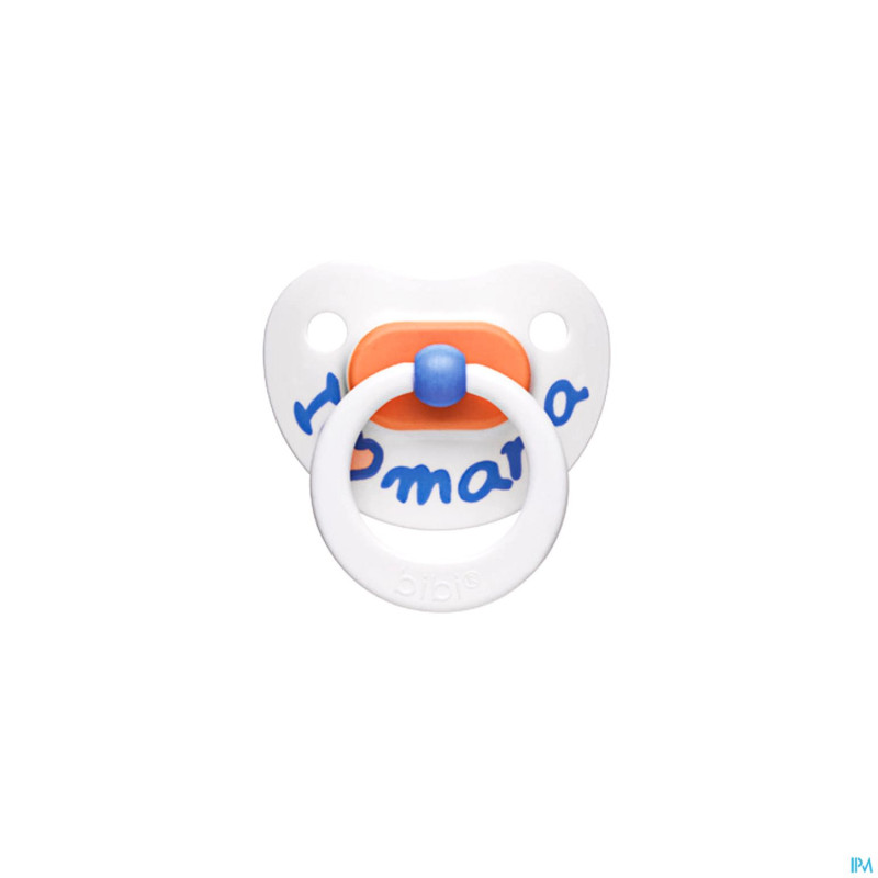 Bibi sucette maman 12mois pastel