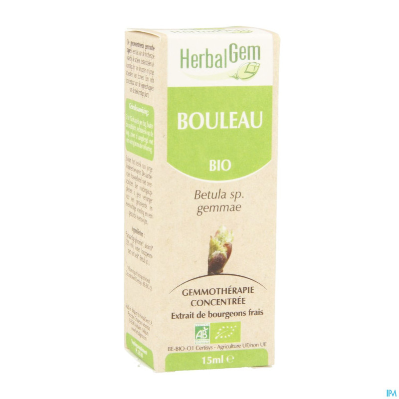 Herbalgem bouleau    macerat 15ml