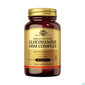 Solgar msm glucosamine complex caps 60
