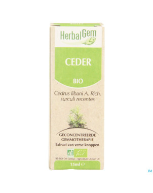 Herbalgem cedre    macerat 15ml