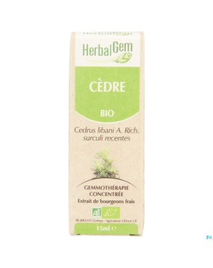 Herbalgem cedre    macerat 15ml