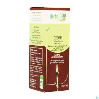 Herbalgem cedre    macerat 50ml