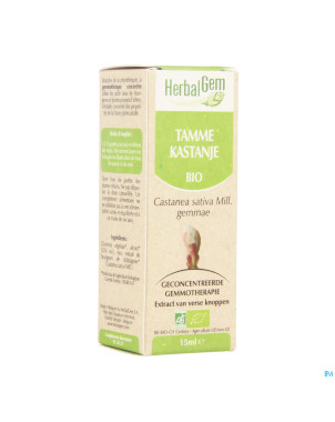 Herbalgem chataignier    macerat 15ml