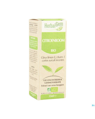 Herbalgem citronnier    macerat 15ml