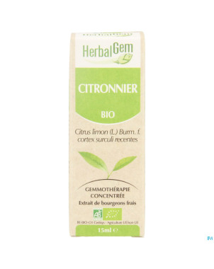 Herbalgem citronnier    macerat 15ml