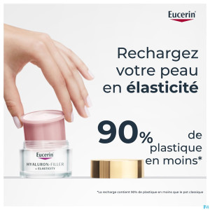 Eucerin hyaluron-fill.+elas.cr rose spf30 rech50ml