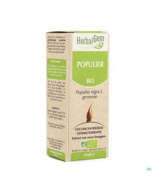 Herbalgem peuplier    macerat 15ml