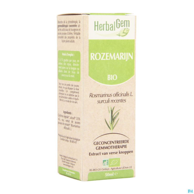 Herbalgem romarin    macerat 50ml