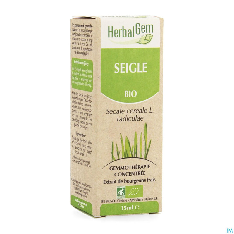 Herbalgem seigle    macerat 15ml