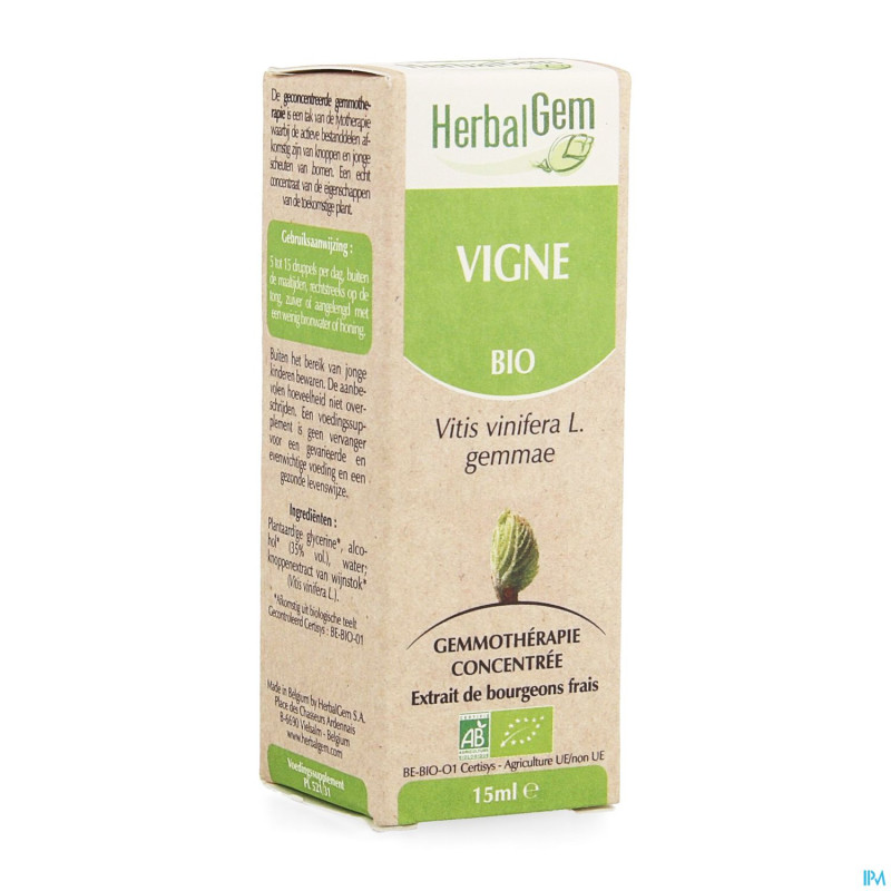 Herbalgem vigne    macerat 15ml
