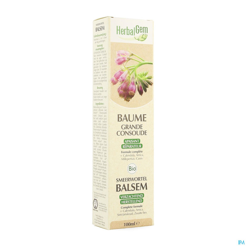 Herbalgem baume grande consoude    tube 60g