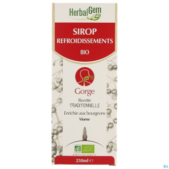 Herbalgem sirop refroidissements 250ml