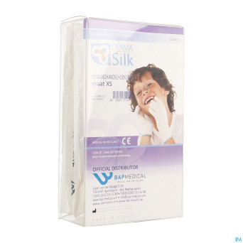 Dermasilk gants 6ans    xs 3paires 3017262