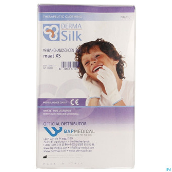 Dermasilk gants 6ans    xs 3paires 3017262
