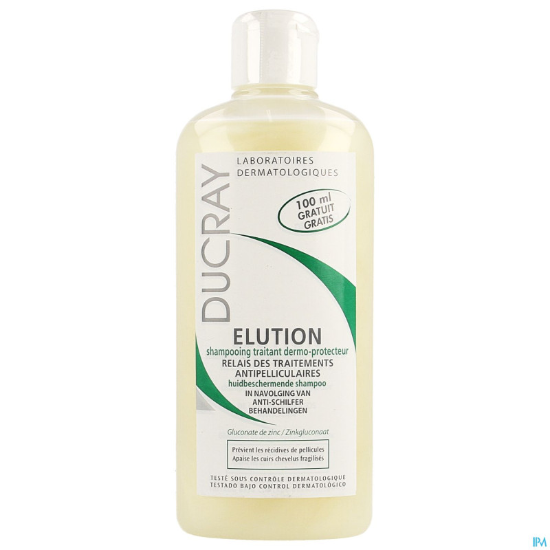 Ducray elution sh    400ml promo