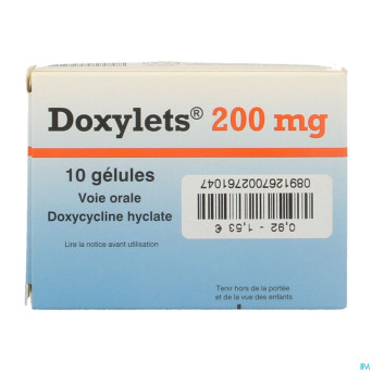 Doxylets 200 comp 10x200mg