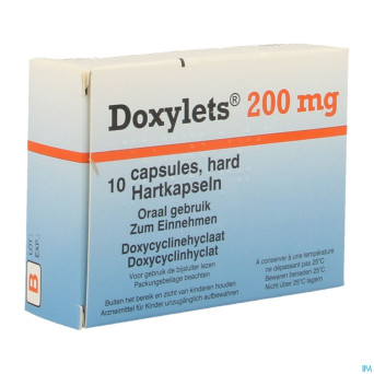Doxylets 200 comp 10x200mg