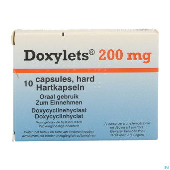 Doxylets 200 comp 10x200mg