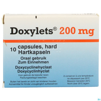 Doxylets 200 comp 10x200mg