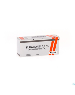 Fluacort collyre 1 mg/1ml 5 ml