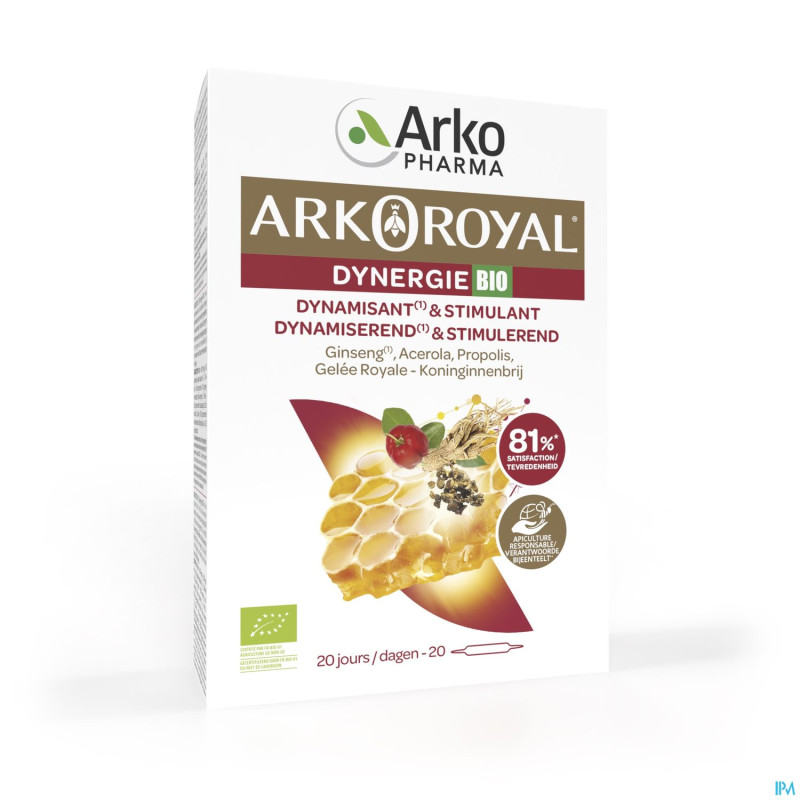 Arkoroyal dynergie    amp 20