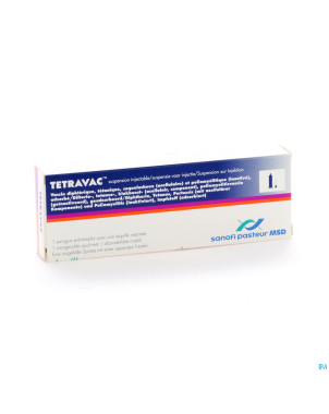 Tetravac ser premplie 0,5ml ud + 1 aig separee