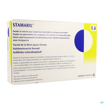 Stamaril fl 10 + 10 ser preremplie + 2x10 aig sep