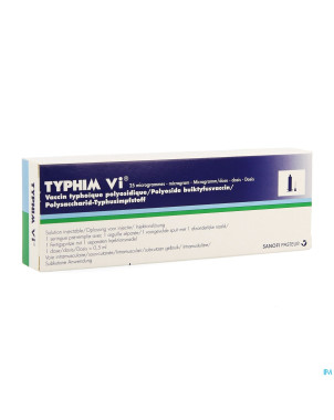 Typhim vi 25mcg/dose ser prer. 1 x 0,5ml+1 aig sep