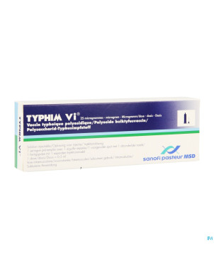 Typhim vi 25mcg/dose ser prer. 1 x 0,5ml+1 aig sep