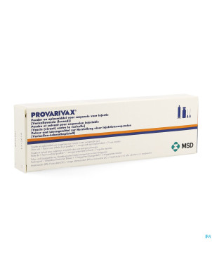 Provarivax ser preremplie + 2 aiguilles