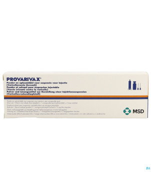 Provarivax ser preremplie + 2 aiguilles