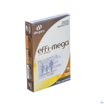 Effi mega dergam    caps  60