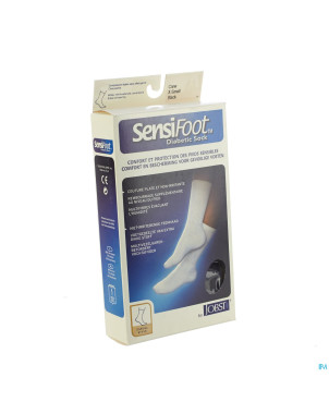 Sensifoot chaussette pied diabet.noir  1p xs 77141