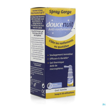 Douce nuit gorge spray    22ml