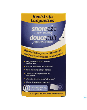 Douce nuit strips oral    14