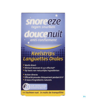 Douce nuit strips oral    14