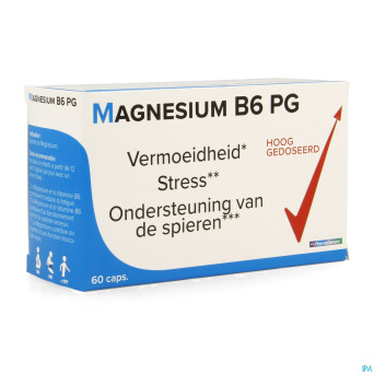 Magnesium b6 pg pharmagenerix    caps  60