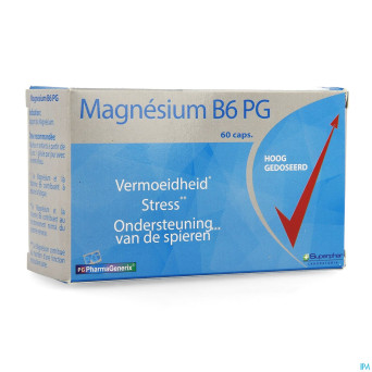 Magnesium b6 pg pharmagenerix    caps  60