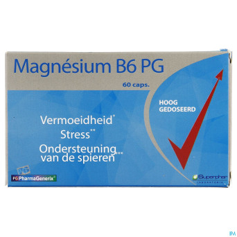 Magnesium b6 pg pharmagenerix    caps  60