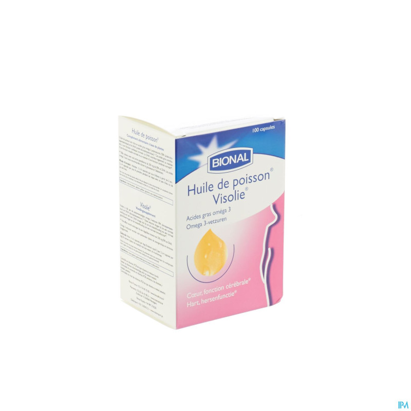 Bional huile poisson    caps 100