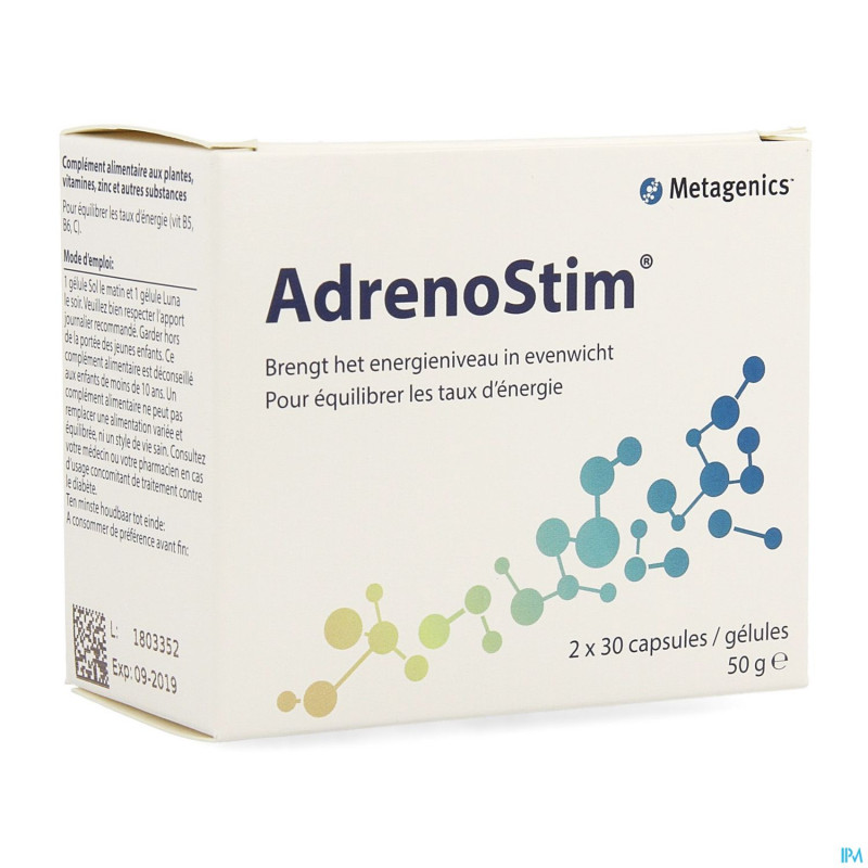 Adrenostim    caps 2x30 3961  metagenics