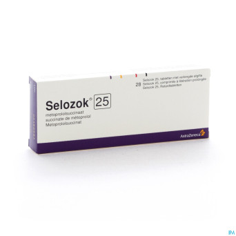 Selozok  25 comp liberation prolongee 28x23,75 mg