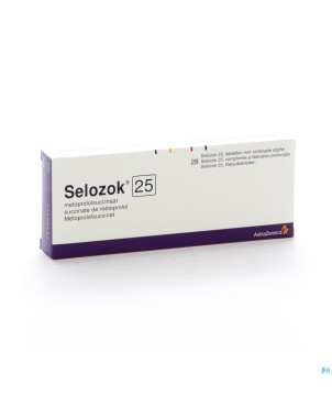 Selozok  25 comp liberation prolongee 28x23,75 mg