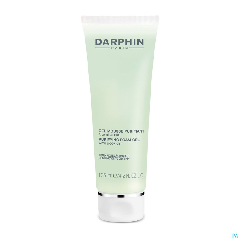 Darphin gel mousse purifiant    tube 125ml d1r1