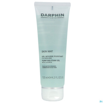 Darphin gel mousse purifiant    tube 125ml d1r1