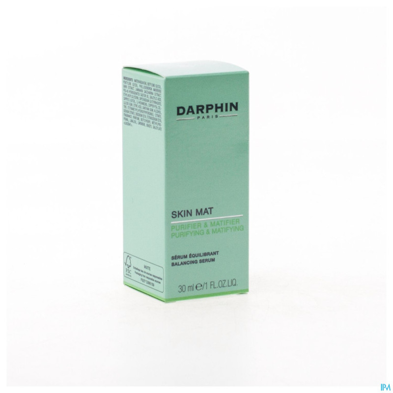 Darphin skin mat serum equilibre    fl  30ml d1r2