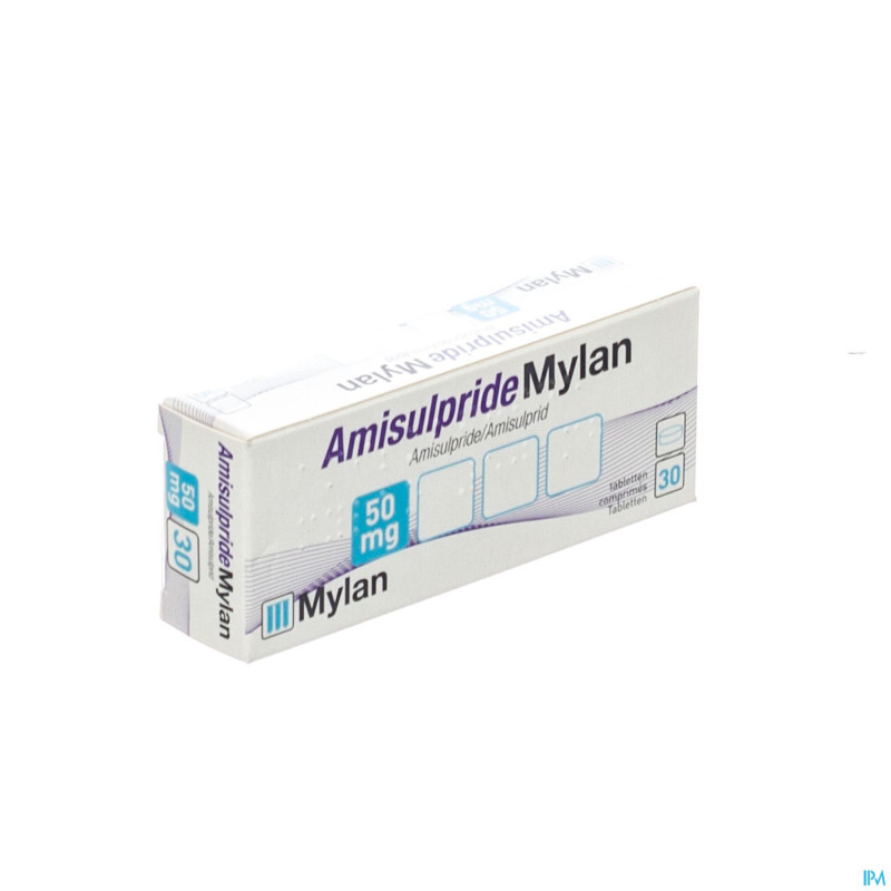 Amisulpride mylan  50mg tabl  30x 50mg