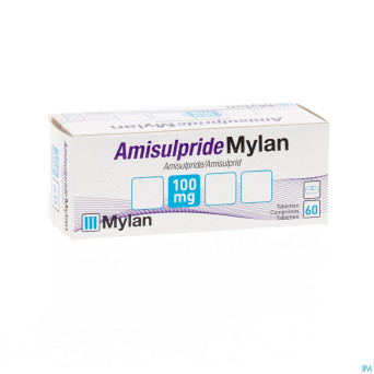 Amisulpride mylan 100mg tabl  60x100mg
